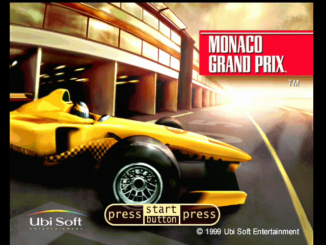 Monaco Grand Prix screenshot 4 for Playstation